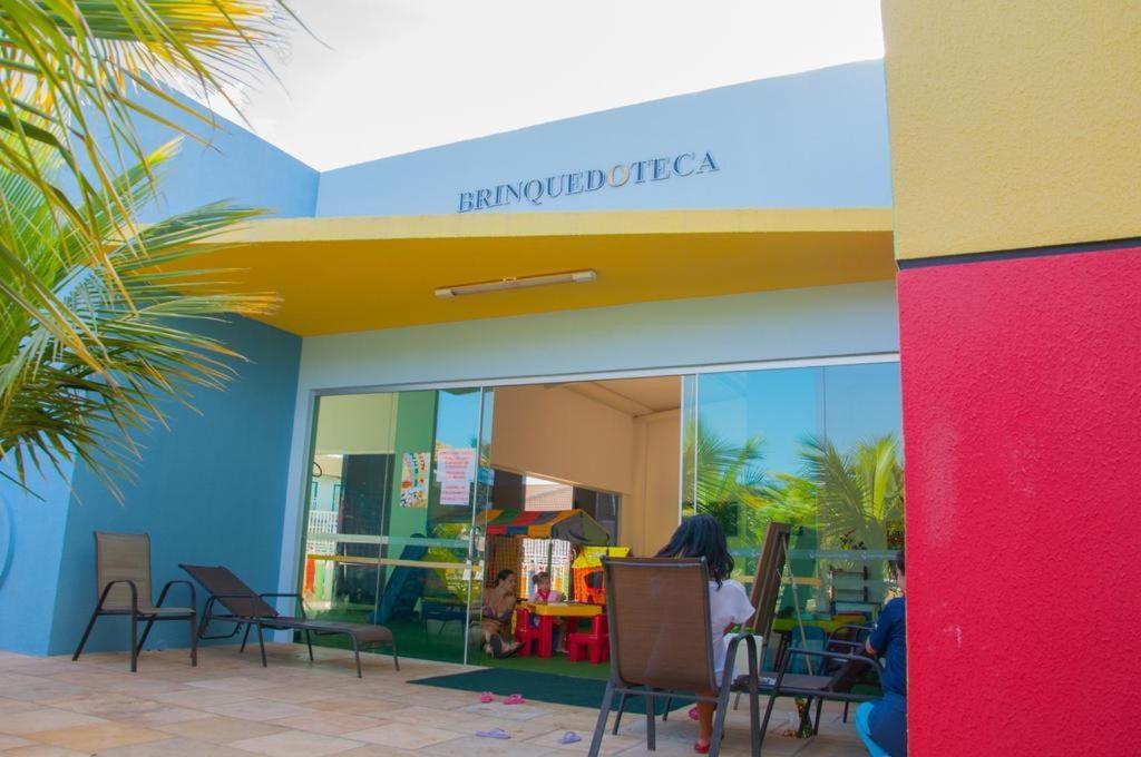 Lacqua Diroma V: Waterpark-Adjacent Apartment Caldas Novas Exterior photo